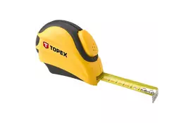 Рулетка Topex стальная лента, 7,5 / 25 мм (27C387) - Фото