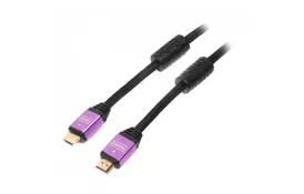Кабель мультимедийный HDMI to HDMI 2.0m ferrite v1.4 Cablexpert (VC-HDMI-510-2m) - Фото
