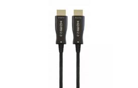 Кабель мультимедийный HDMI to HDMI 20m AOC V2.0 Cablexpert (CCBP-HDMI-AOC-20M) - Фото