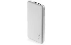 Батарея универсальная Vinga 10000 mAh white (BTPB1910WH) - Фото