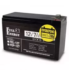 Аккумуляторная батарея Full Energy 12В 7Ач (FEP-127)