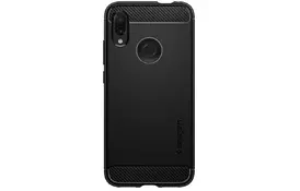 Чехол Spigen для Redmi Note 7 Pro/Note 7 Case Rugged Armor, Matte Black - Фото