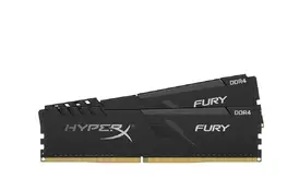 Память Kingston HyperX Fury DDR4 16GB*2  3200 CL16,  Black - Фото