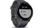 Смарт-часы Garmin Vivoactive 3 Music Granite Blue with Rose Gold Hardware (010-01985-32)