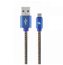 Дата кабель USB 2.0 Micro 5P to AM Cablexpert (CC-USB2J-AMmBM-2M-BL)