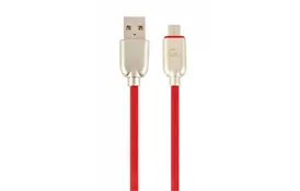 Дата кабель USB 2.0 Micro 5P to AM Cablexpert (CC-USB2R-AMmBM-2M-R) - Фото