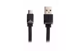 Дата кабель USB 2.0 Micro 5P to AM Cablexpert (CCPB-M-USB-10BK) - Фото