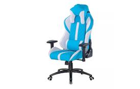 Кресло игровое Special4You ExtremeRace light blue/white (000004111) - Фото