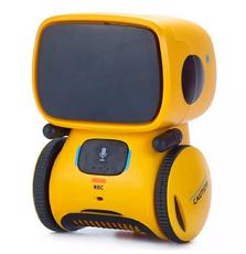 Интерактивная игрушка AT-Robot робот с голосовым управлением желтый (AT001-03)