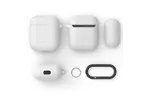 Чехол Spigen для AirPods Silicone White