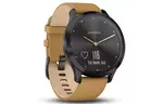Смарт-часы Garmin Vivomove HR Premium Black / Tan Regular Black (010-01850-00/A0)