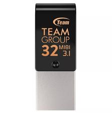 USB флеш накопитель Team 32GB M181 Black USB 3.1/Type-C (TM181332GB01)