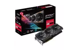 Відеокарта ASUS Radeon RX 580 8192MB AREZ STRIX GAMING TOP - Фото