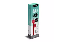 Дата кабель ColorWay Кабель Colorway USB - Type-C 2.1А 1м червоний (CW-CBUC003-RD) - Фото