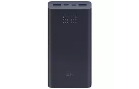 Батарея универсальная ZMi Aura 20000mAh Type-C 2*USB QC2.0/3.0 Black (QB822) - Фото