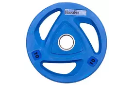 Диск для штанги HouseFit олимпийский 10 кг (OR-102-10) - Фото