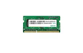 Модуль памяти для ноутбука SoDIMM DDR3 2GB 1600 MHz Apacer (AS02GFA60CAQBGC) - Фото