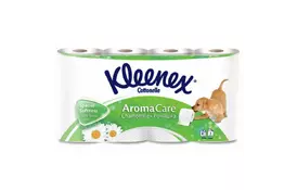 Туалетная бумага Kleenex Ромашка 3-слойная 8 шт (5029053546933) - Фото