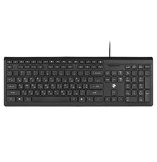 Клавиатура 2E KM1020 Slim USB Black (2E-KM1020UB)