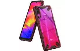 Чехол для моб. телефона Ringke Fusion X для Xiaomi Redmi Note 7 Ruby Red (RCX4540) - Фото