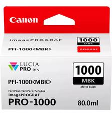 Чернильница Canon PFI-1000MBk (Matte black) (0545C001)