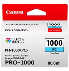 Чернильница Canon PFI-1000PC (Photo Cyan) (0550C001)