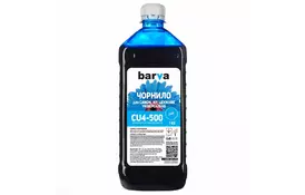 Чернила BARVA CANON/HP/Lexmark Universal-4 1кг CYAN (CU4-500) - Фото