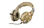 Гарнитура Trust GXT 322D Carus 3.5mm DESERT CAMO
