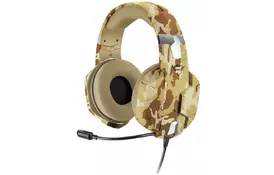 Гарнитура Trust GXT 322D Carus 3.5mm DESERT CAMO - Фото