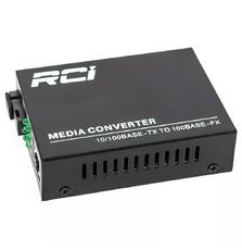 Медиаконвертер RCI 100M, 20km, SC, RJ45, Tx 1550nm, standart size metal case (RCI902W-FE-20-R)