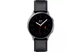 Смарт-часы Samsung Galaxy watch Active 2 Stainless steel 40mm (R830) SILVER (размер скидки уточняйте у менеджера) - Фото