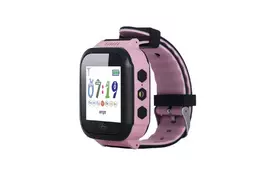 Смарт-часы Ergo GPS Tracker Color J020 - Детский трекер (Pink) (GPSJ020P) - Фото