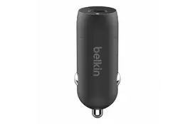 Зарядное устройство Belkin Car Charger (18W) Power Delivery Port USB-C, black (F7U099BTBLK) - Фото