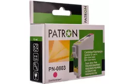 Картридж PATRON EPSON R265/285/360,RX560/585/685,P50,PX650 MAGENTA (T0803) (PN-0803) - Фото