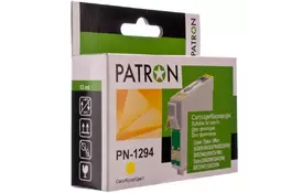 Картридж PATRON EPSON BX305F/320/525/625,SX420/425/525/535/620 YELLOW (T1294 (PN-1294) - Фото