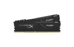 Модуль памяти для компьютера DDR4 16GB (2x8GB) 2666 MHz HyperX Fury Black Kingston (HX426C16FB3K2/16)