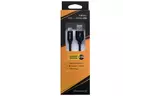 Дата кабель USB 2.0 AM to Micro 5P 1.0m Black/Black Grand-X (NM01BB)