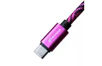 Дата кабель USB 2.0 AM to Type-C 1.0m Rose/Black Grand-X (FC05RSB)