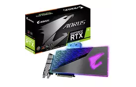Відеокарта GIGABYTE GeForce RTX2080 SUPER 8192MB AORUS WATER BLOCK (GV-N208SAORUS WB-8GC) - Фото