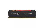 Модуль памяти для компьютера DDR4 8GB 3000 MHz HyperX Fury Black RGB Kingston (HX430C15FB3A/8)