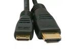 Кабель мультимедийный HDMI A to HDMI C (mini) 2.0m Atcom (14156)