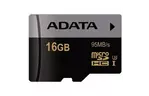 Карта памяти ADATA 16GB microSD class 10 UHS-I U3 V30 Premier Pro (AUSDH16GUI3V30S-RA1)