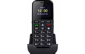 Мобильный телефон Bravis C220 Adult Black - Фото
