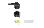 Сетевой фильтр питания ColorWay CW-CHE64B, 6 розеток/4USB Black (CW-CHE64B)