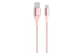 Дата кабель USB 2.0 AM to Micro 5P 1.2m DuraTek Mixit 2.4A rose gold Belkin (F2CU051BT04-C00) - Фото
