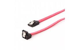 Кабель для передачи данных SATA III 0.1m угловой Cablexpert (CC-SATAM-DATA90-0.1M) - Фото