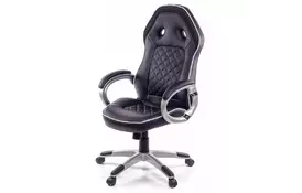 Кресло игровое АКЛАС Блиц PL TILT Черное (07354) - Фото