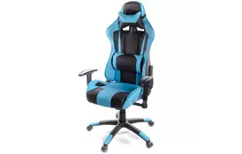 Кресло игровое АКЛАС Хорнет PL RL Голубое (06152) - Фото