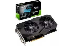 Видеокарта ASUS GeForce GTX1660 SUPER 6144Mb DUAL OC EVO (DUAL-GTX1660S-O6G-EVO) - Фото