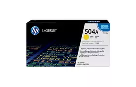 Картридж HP CLJ 504A yellow /CM3530/ CP3525 series (CE252A) - Фото
